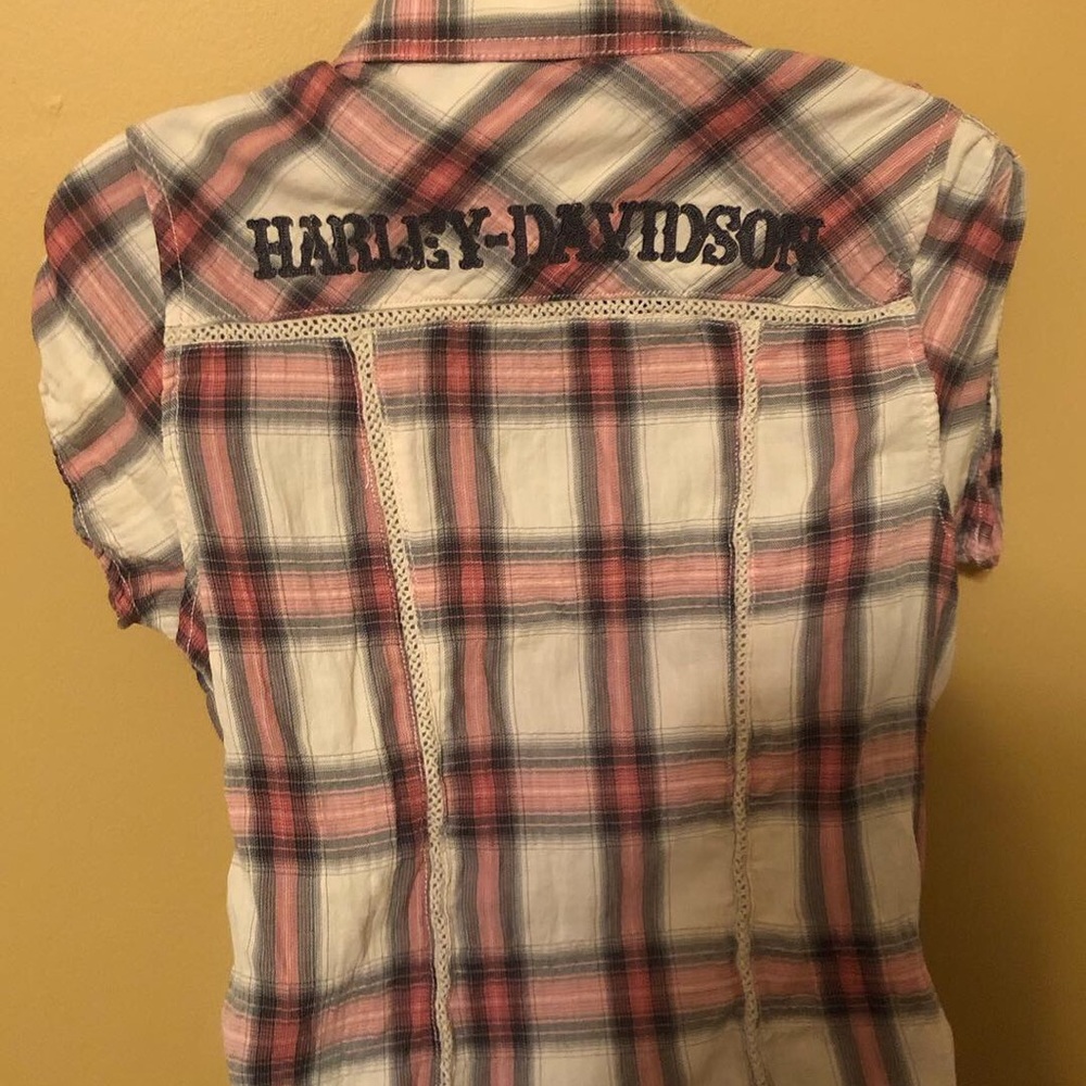 Harley Pearl Snap Top
